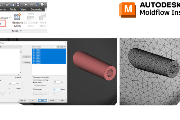 Moldflow Insight has the capability to generate local mesh refinements and mesh densities.